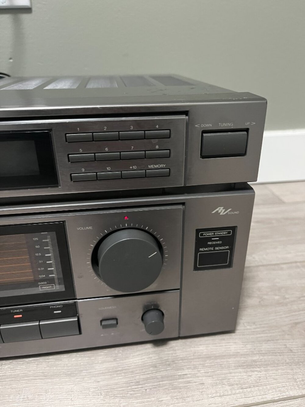 VINTAGE JVC RX-R75TN AMP and RECEIVER Tested Work - Picture 9 of 11
